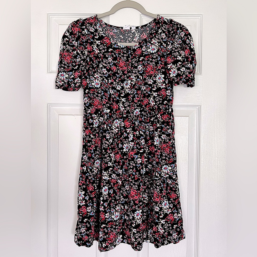 Gap Kids Floral Dress Girls Size XL